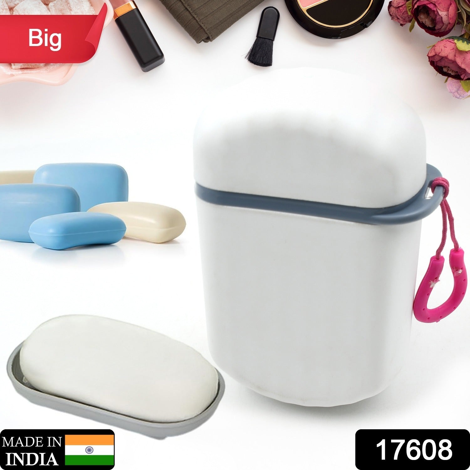 Stylish & Leak-Proof Travel Soap Box – Secure Seal for Home, Bathroom, Hiking & Camping ,Sabudani (1 Pc) Stylish & Leak-Proof Travel Soap Box – Secure Seal for Home, Bathroom, Hiking & Camping ,Sabudani (1 Pc)